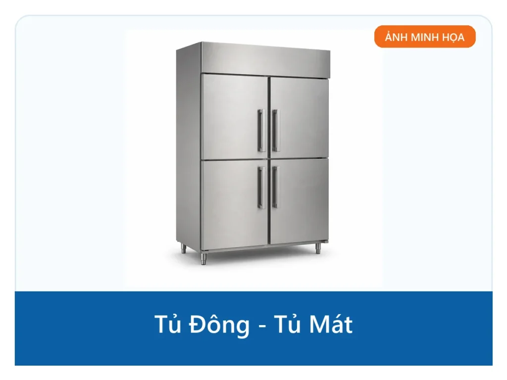 Tủ mát và tủ đông đứng